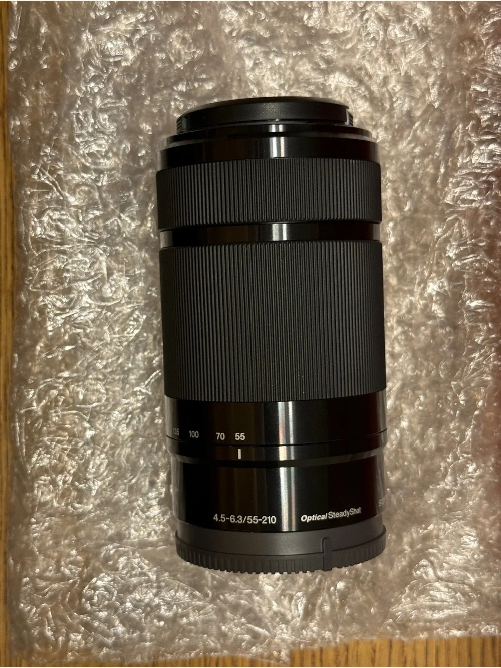 Sony Black E 55-210mm F4.5-6.3 OSS Lens w/ box, and manuals in perfect condition